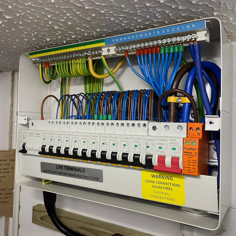 New Consumer Unit Installed New Consumer Unit Installed